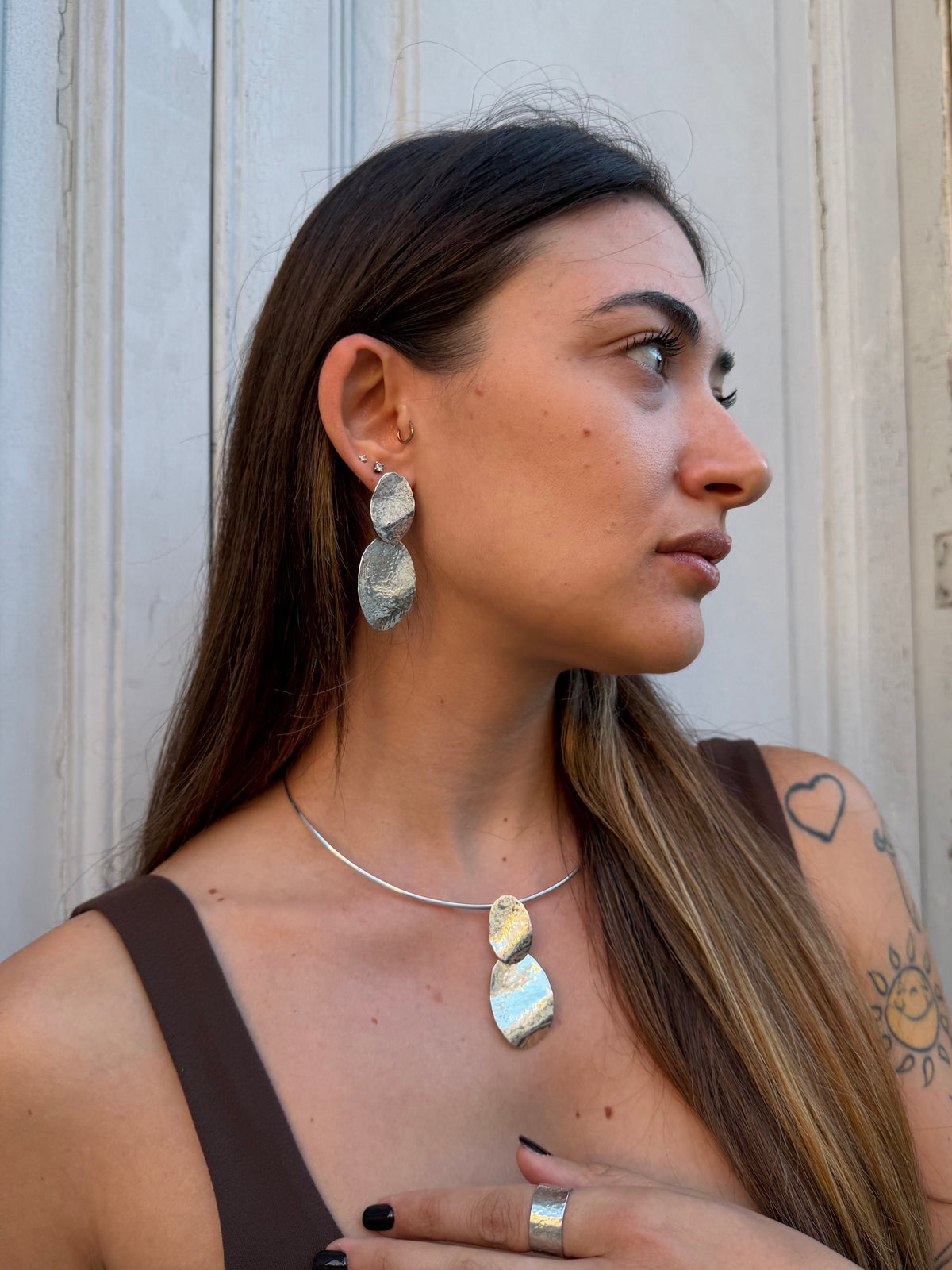Earrings “Leaves”