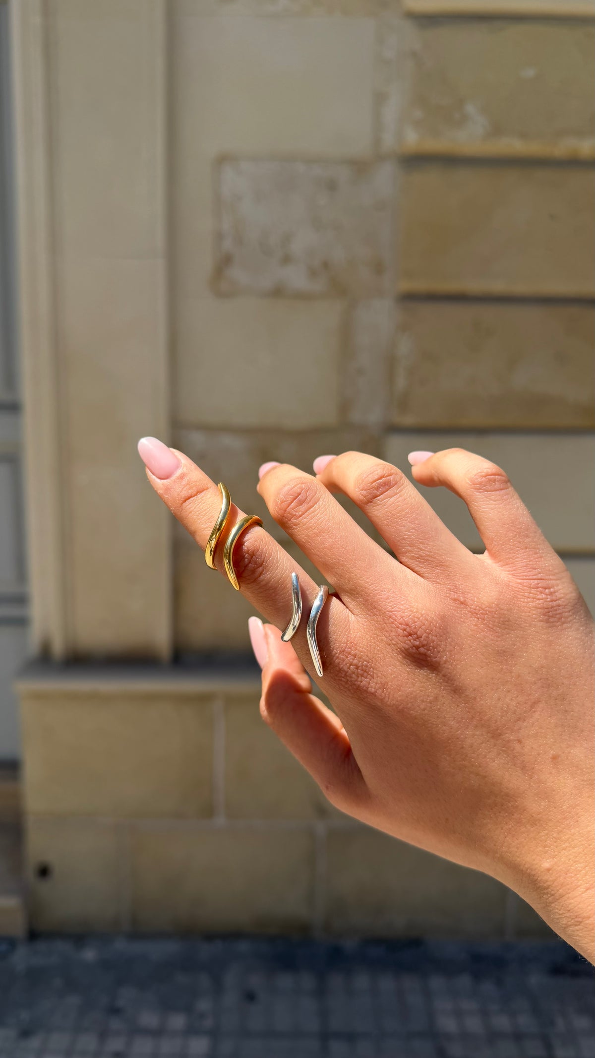 Ring “Simple snake”