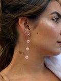 Earrings “Blush rosè”