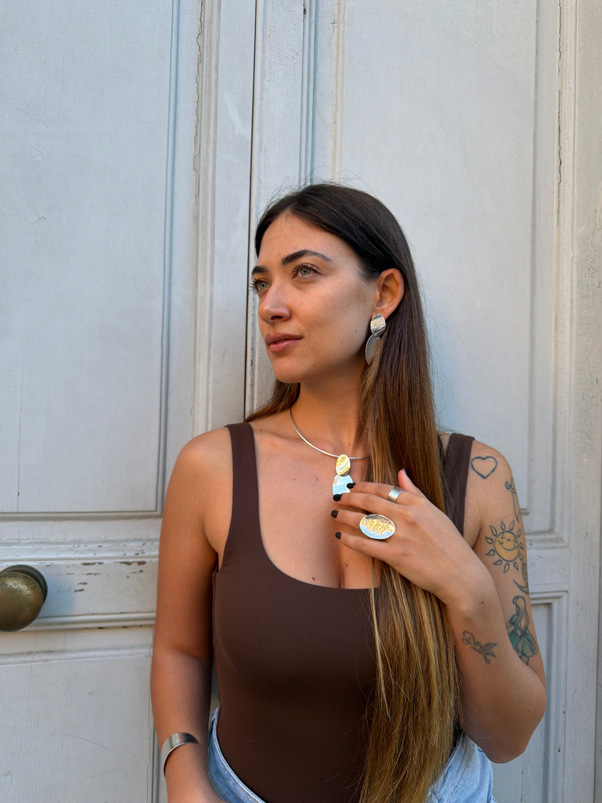 Necklace “Leaves”