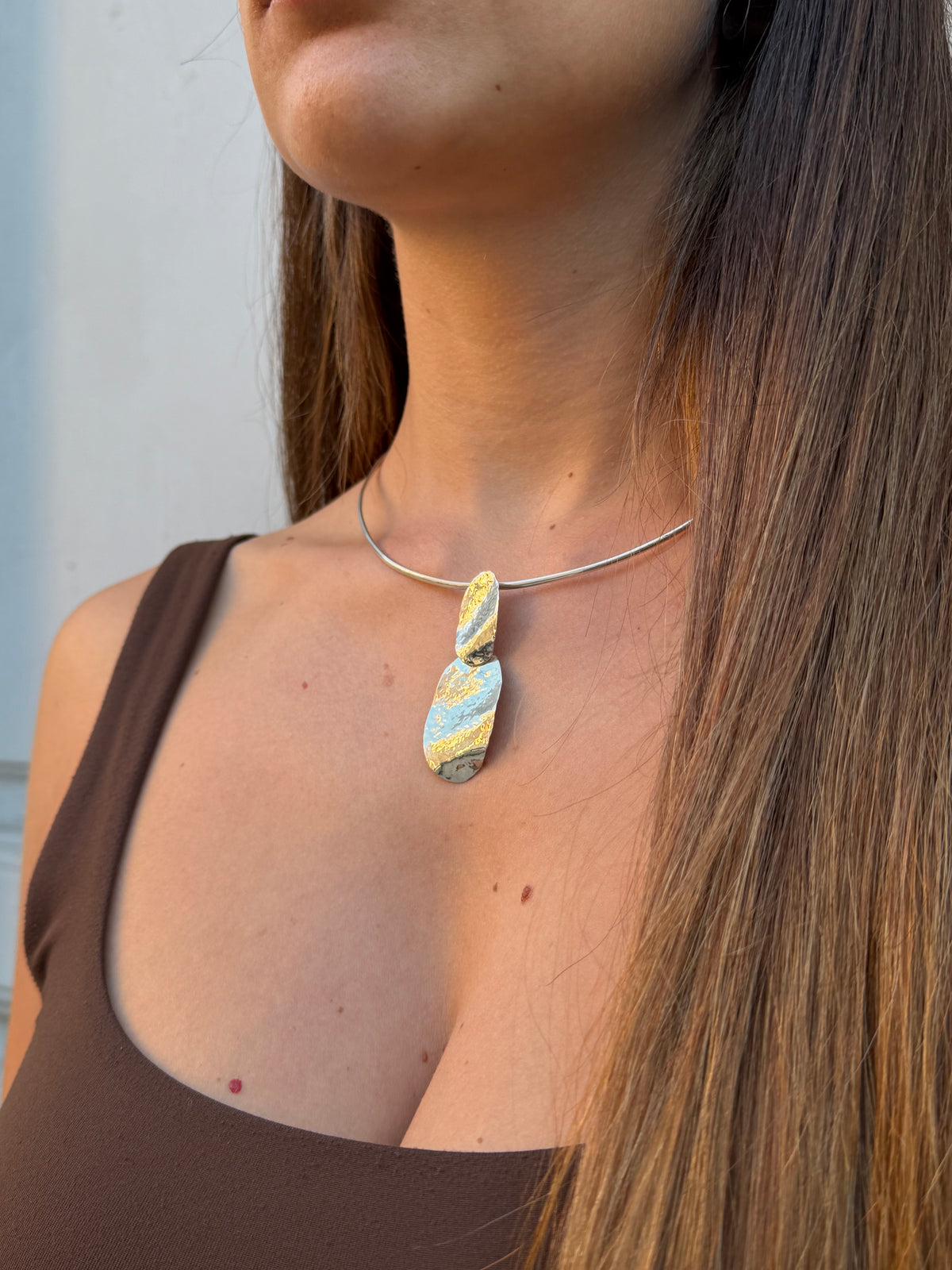 Necklace “Leaves”