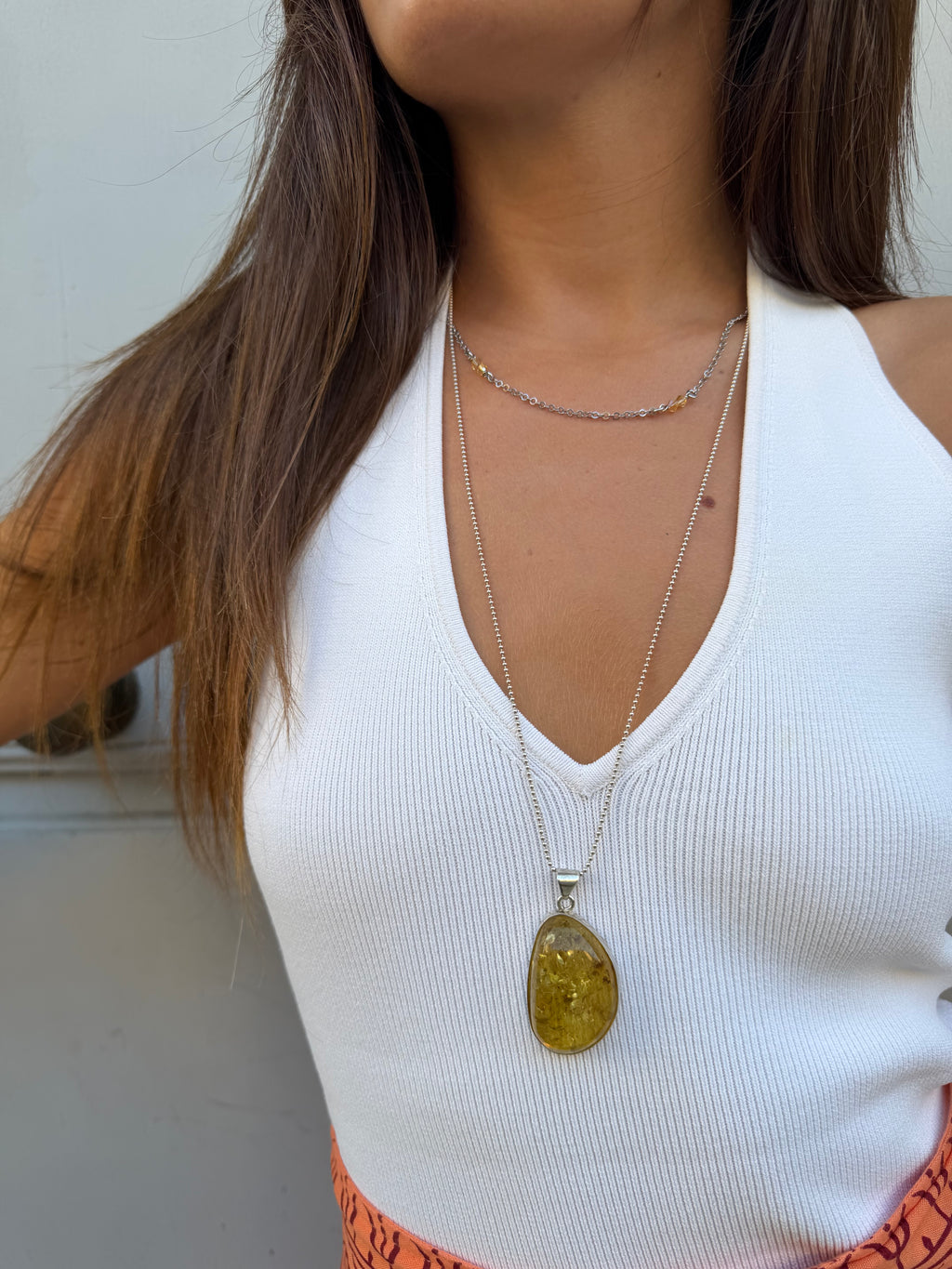 Necklace “Amber”