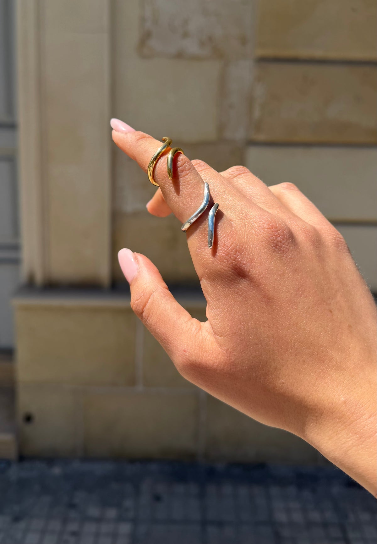 Ring “Simple snake”