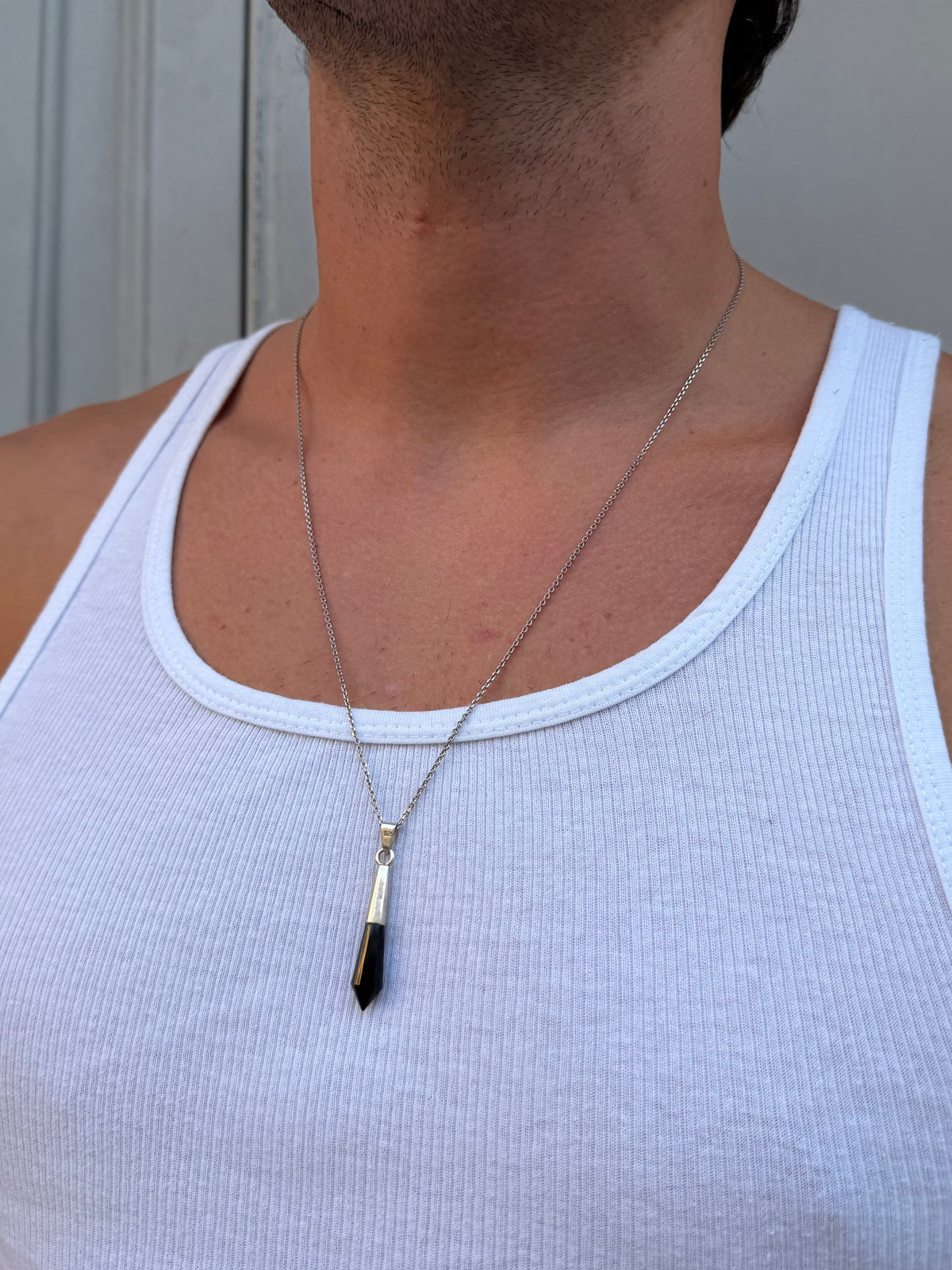 Necklace “Black onyx”