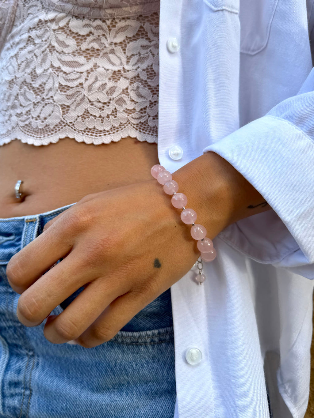 Bracelet “Blush rosè”