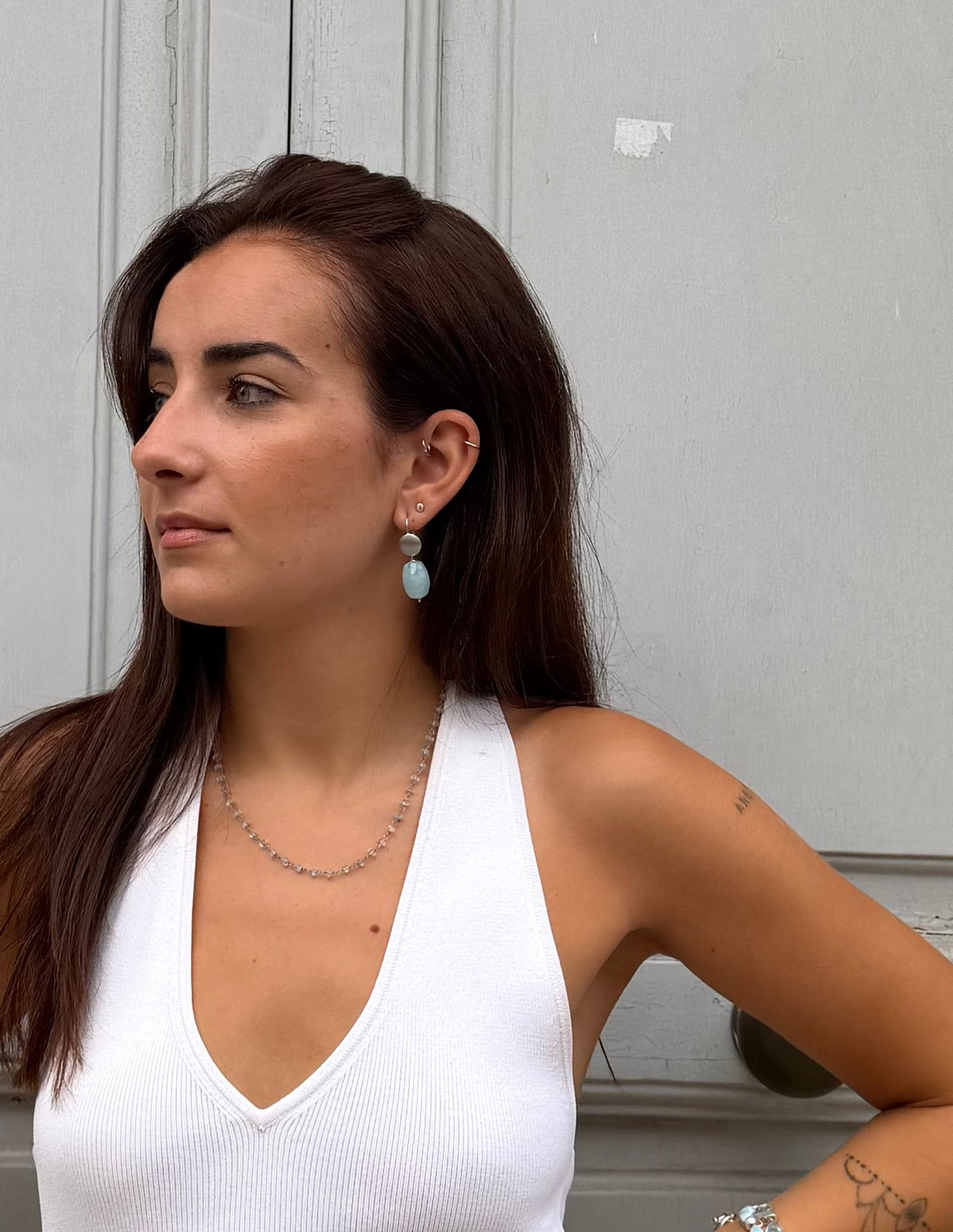 Necklace “Acquamarine”
