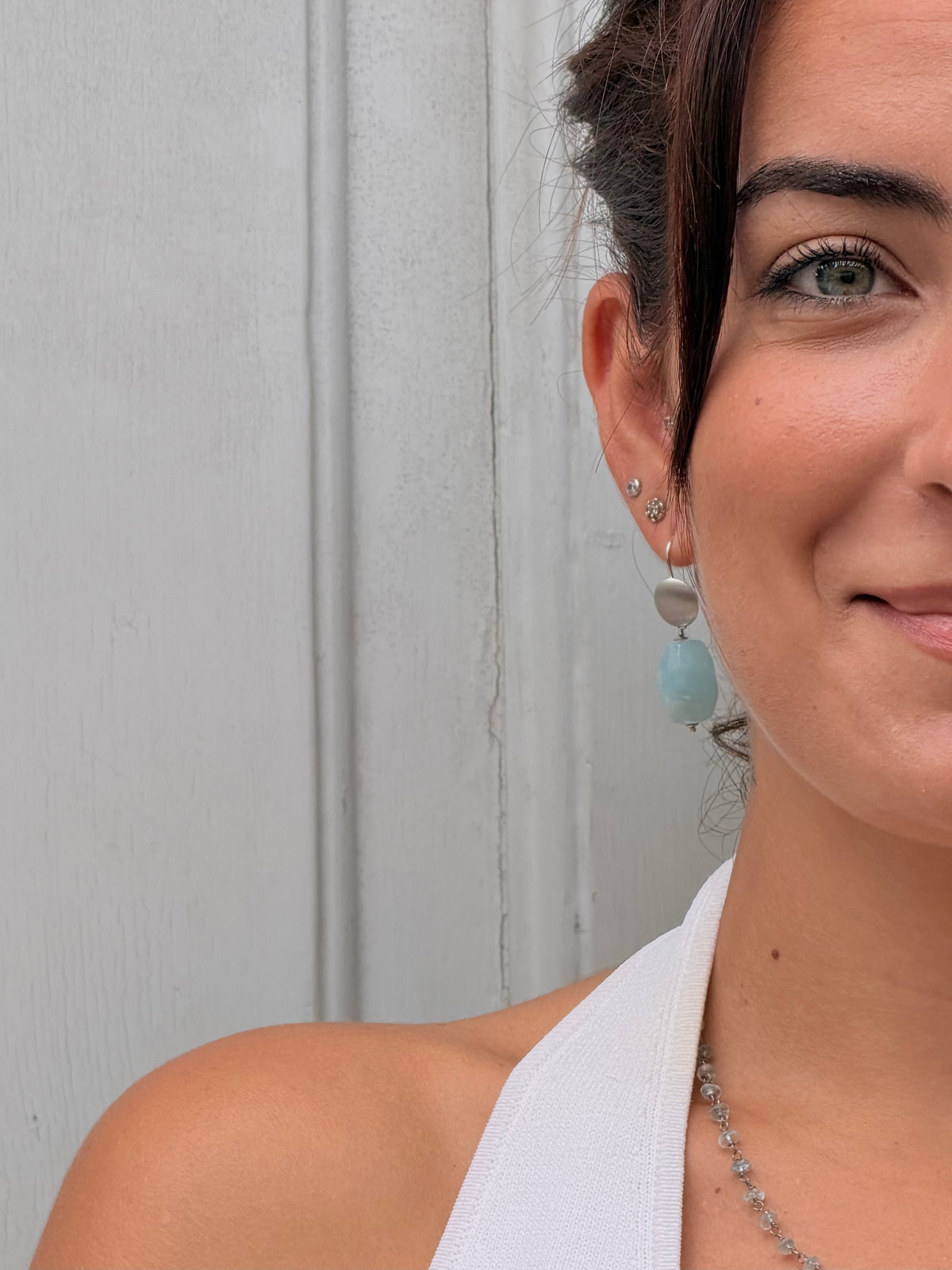 Earrings “Acquamarine”
