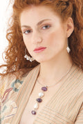 Necklace “amethyst cascade”