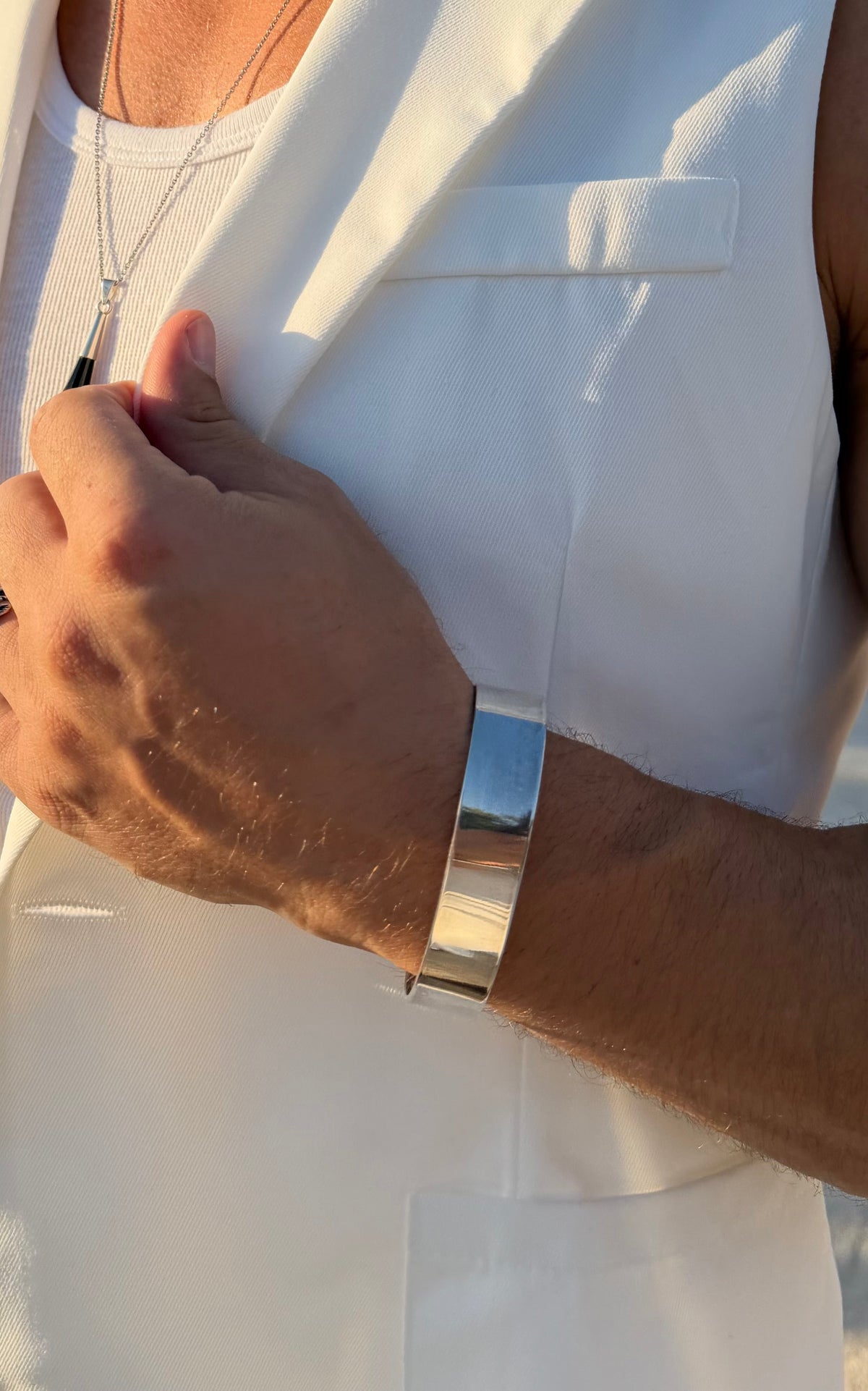 Bracelet “Mirror cuff”