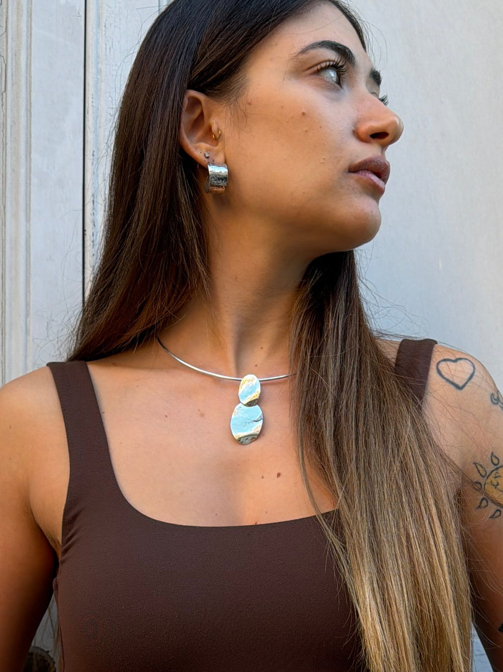 Earrings “warrior”