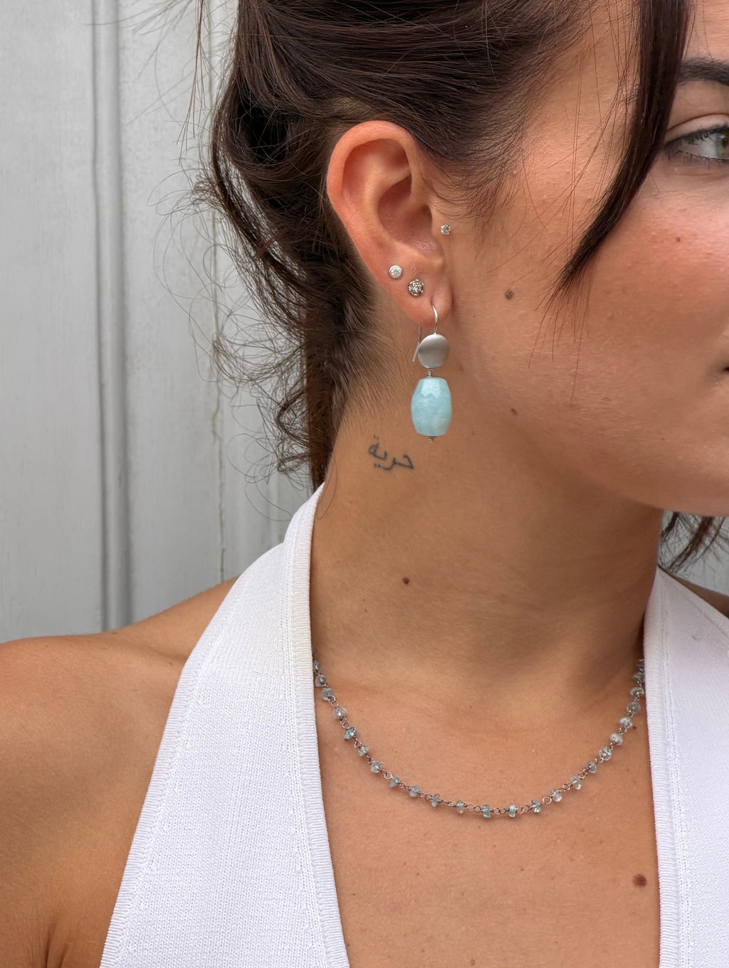 Earrings “Acquamarine”