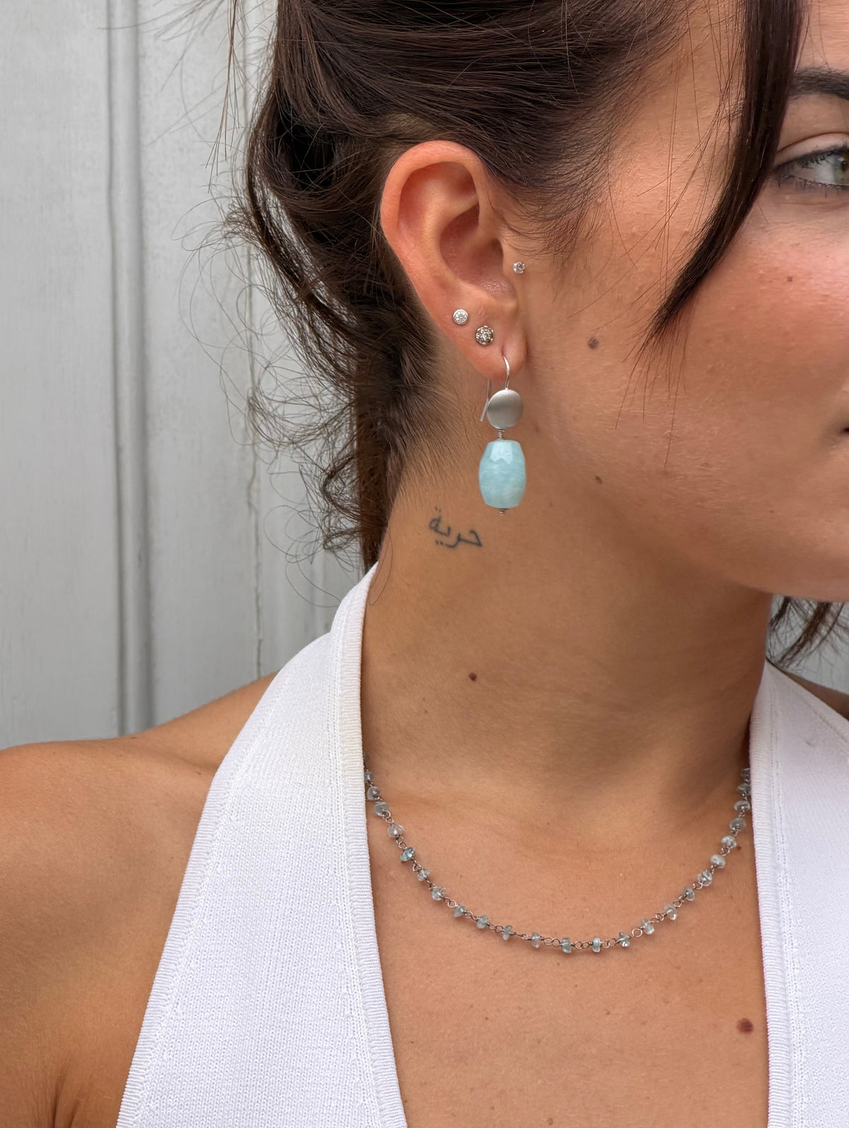 Earrings “Acquamarine”