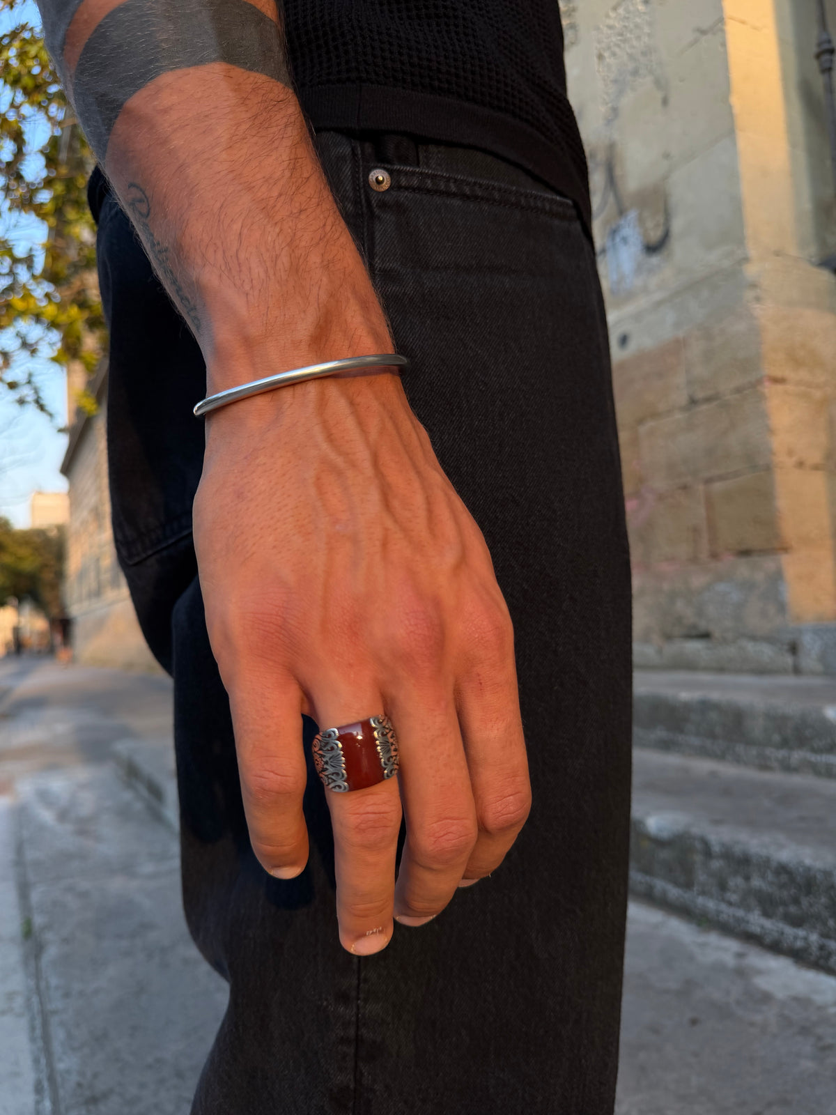 Ring “Ornamental rust”