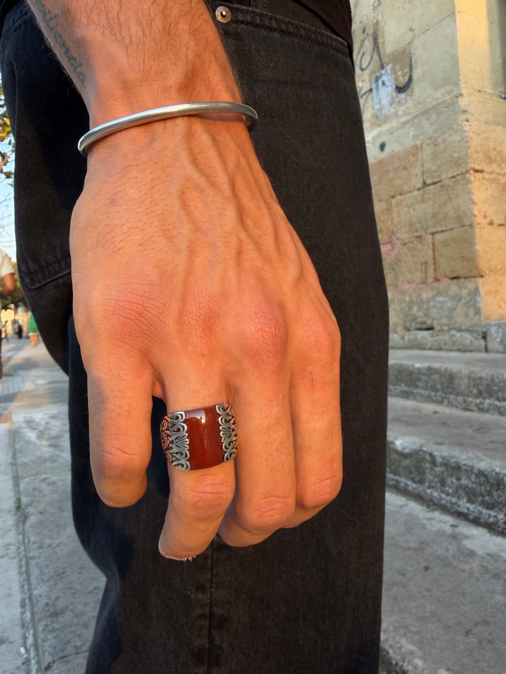Ring “Ornamental rust”