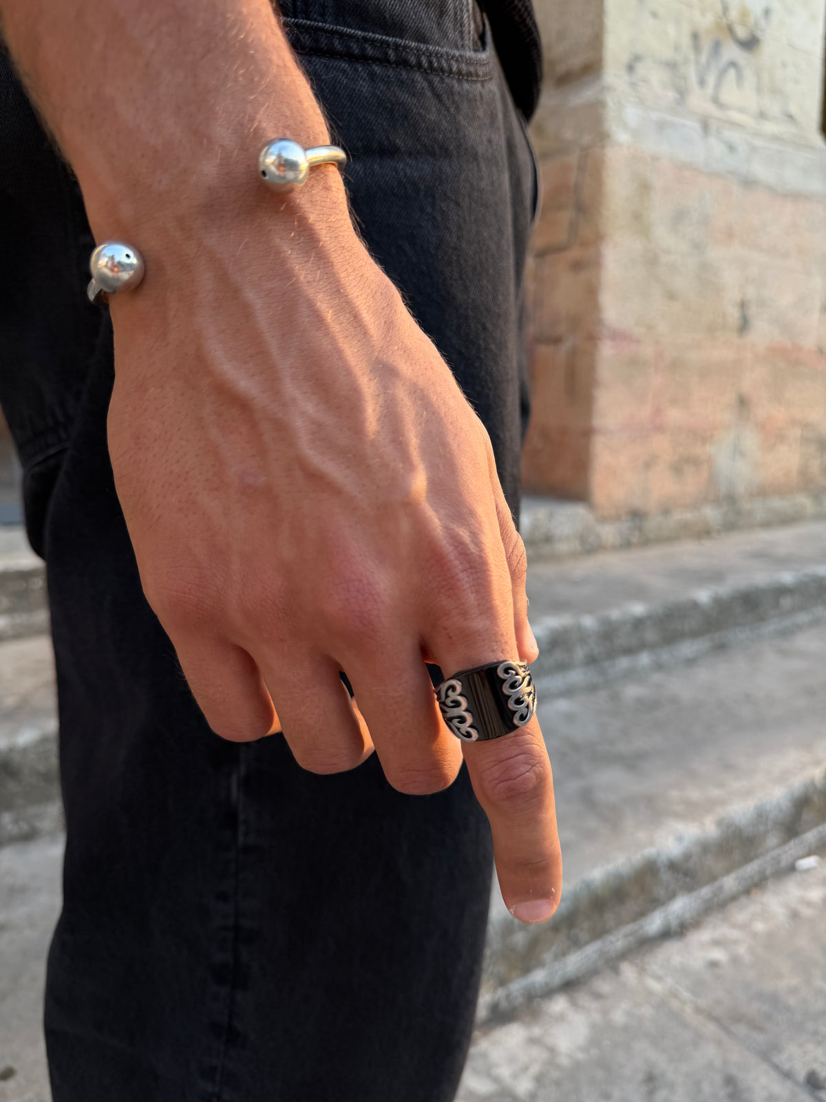 Ring “Ornamental Black”
