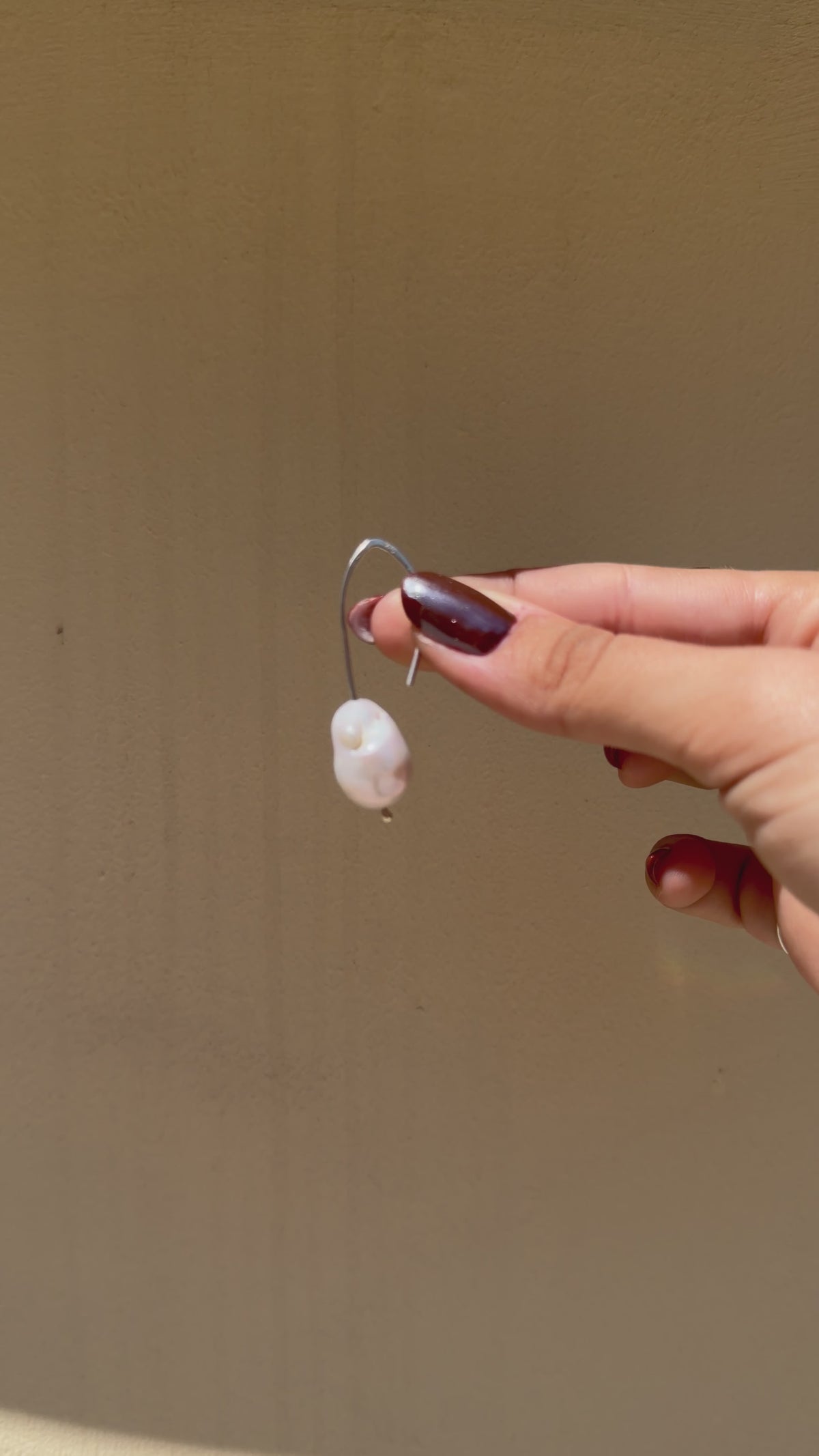 Earrings “Sospesi Pearl”